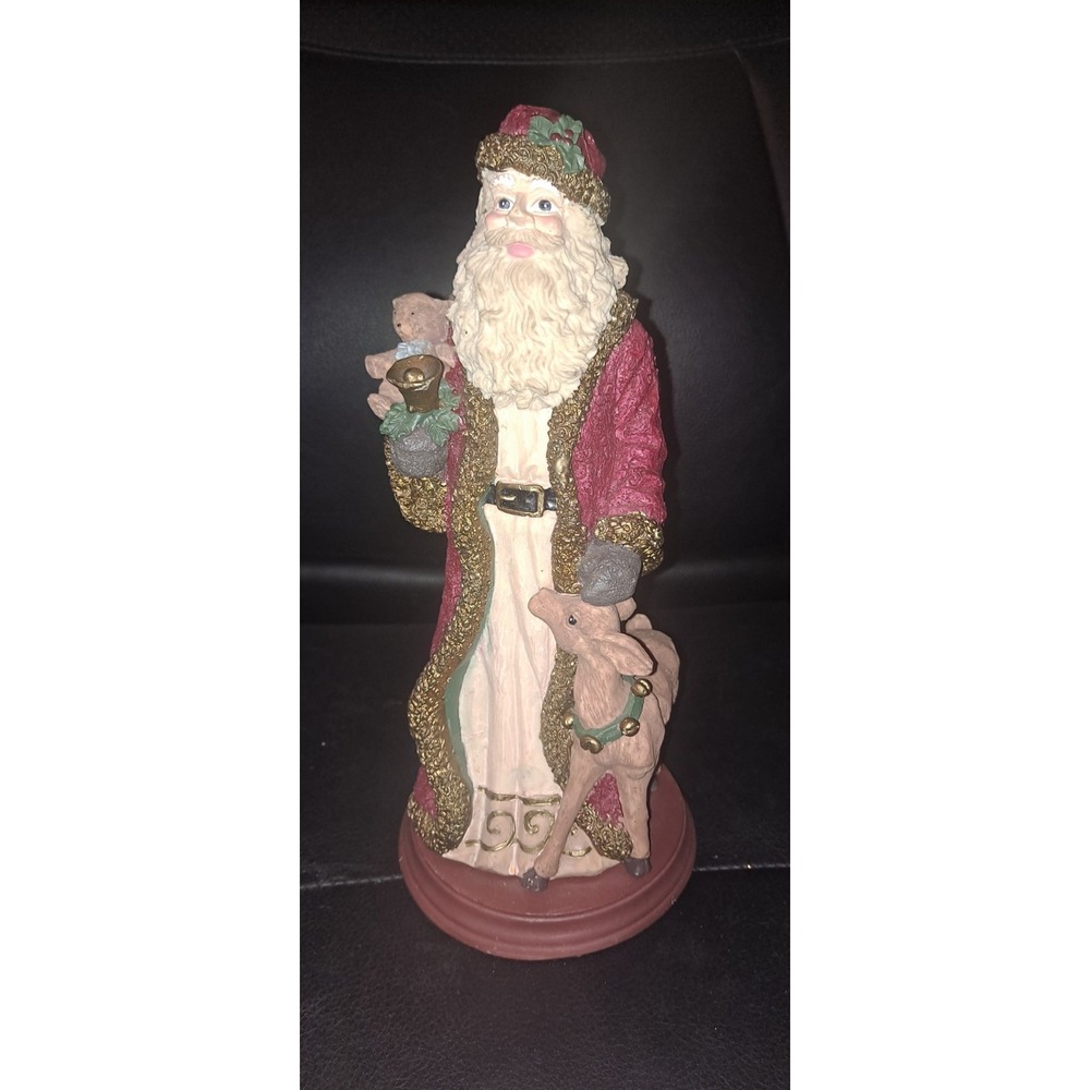 Santa Classic Windsor Collection Teddy Bear Deer Bell Woodland‎ Christmas Winter